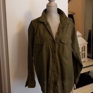 Old Navy khaki shirt